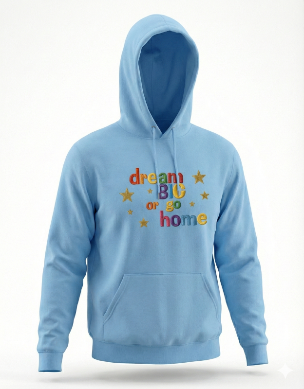 BLUZA z TWOIM haftem 3D z kapturem