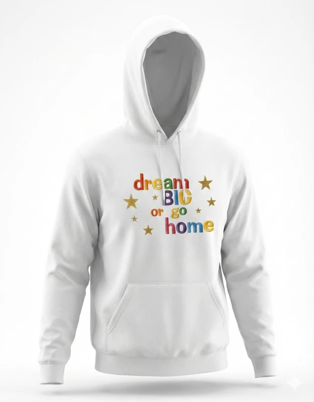 BLUZA z TWOIM haftem z kapturem